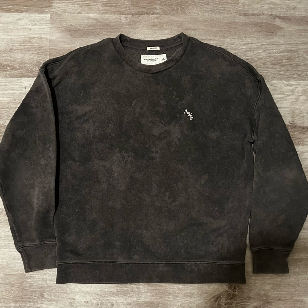Abercrombie & Fitch Men’s Crewneck - Relaxed Fit. Large - Grey